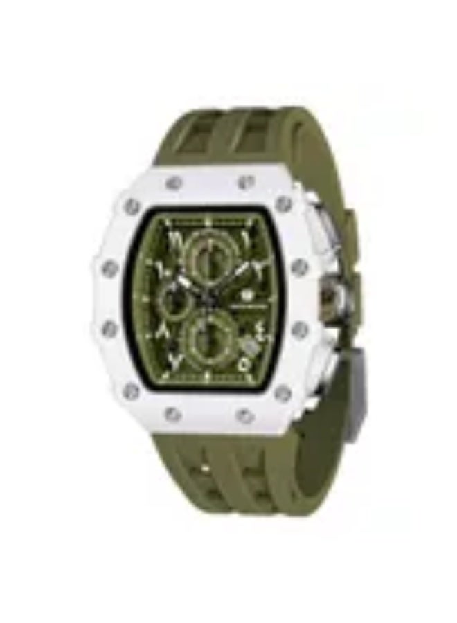 TSAR BOMBA Men's Silicone Analog Watch TB8204QA-03 - 43.5*50.7 mm - Image 2